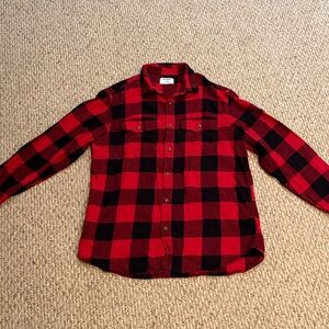 Men’s Red Flannel Shirt
